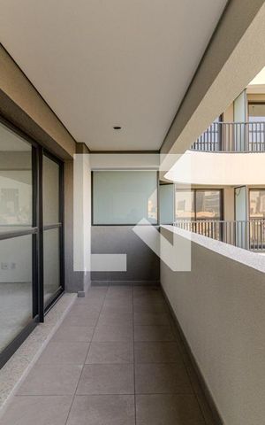 Studio à venda com 41m², 1 quarto e sem vagaVaranda