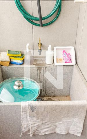 Apartamento para alugar com 45m², 1 quarto e sem vaga Apartamento para alugar com 45m², 1 quarto e sem vagaDetalhe da Área de Serviço