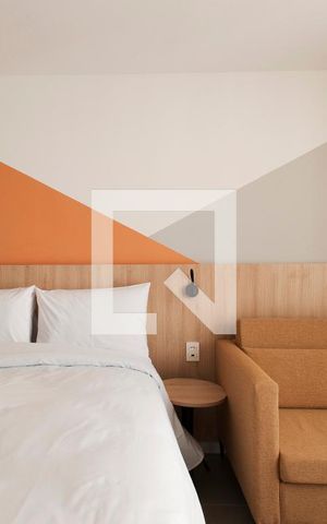 Apartamento à venda com 24m², 1 quarto e sem vagaSala/Quarto/Cozinha