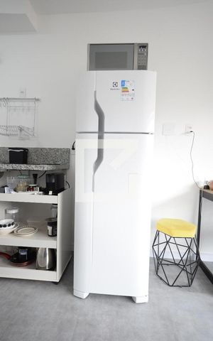 Studio à venda com 28m², 1 quarto e sem vagaCozinha