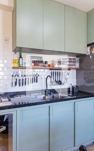 Apartamento à venda com 35m², 1 quarto e 1 vagaSala e cozinha