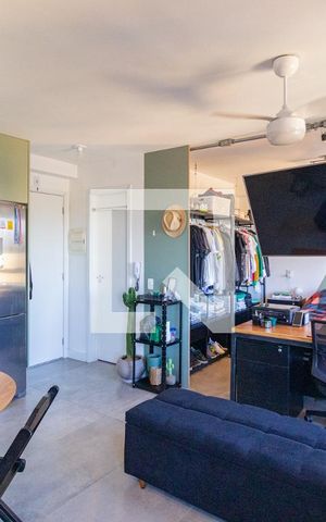 Apartamento à venda com 35m², 1 quarto e 1 vagaSala e cozinha