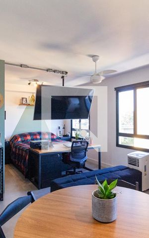 Apartamento à venda com 35m², 1 quarto e 1 vagaSala e cozinha