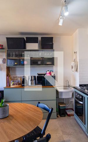 Apartamento à venda com 35m², 1 quarto e 1 vagaSala e cozinha