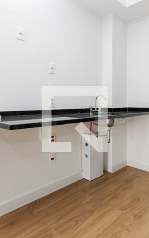 Studio para alugar com 32m², 1 quarto e sem vaga Studio para alugar com 32m², 1 quarto e sem vagaCozinha