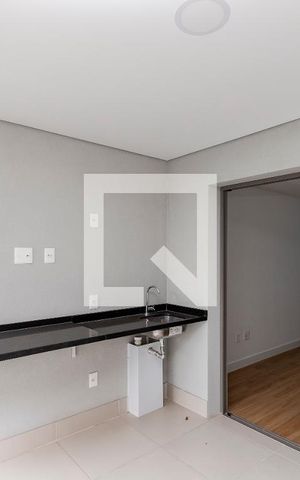 Studio para alugar com 32m², 1 quarto e sem vaga Studio para alugar com 32m², 1 quarto e sem vagaVaranda