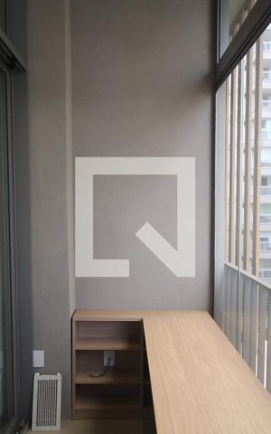Studio para alugar com 27m², 1 quarto e sem vagaVaranda