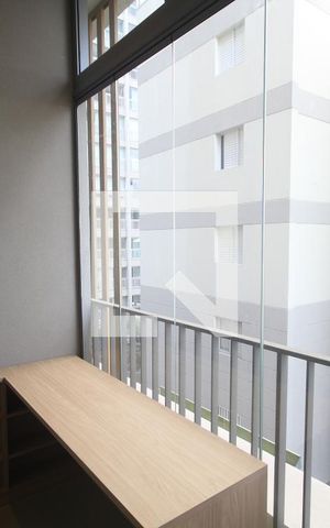 Studio para alugar com 27m², 1 quarto e sem vagaVaranda