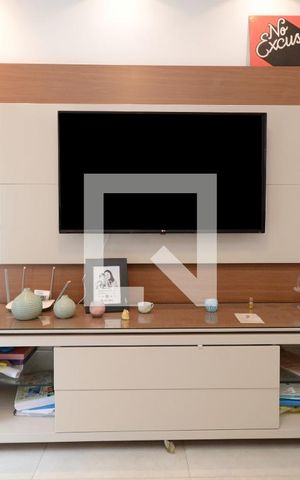 Apartamento para alugar com 38m², 1 quarto e 1 vagaDetalhe Sala