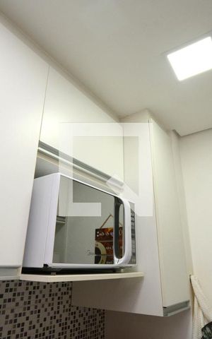 Apartamento para alugar com 38m², 1 quarto e 1 vagaDetalhe da cozinha