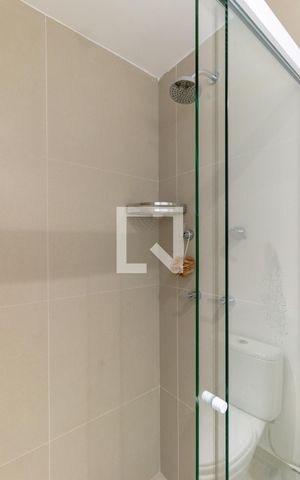 Apartamento para alugar com 31m², 1 quarto e sem vaga Apartamento para alugar com 31m², 1 quarto e sem vagaBanheiro