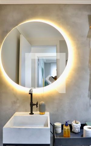Apartamento para alugar com 55m², 2 quartos e 1 vaga Apartamento para alugar com 55m², 2 quartos e 1 vagaBanheiro