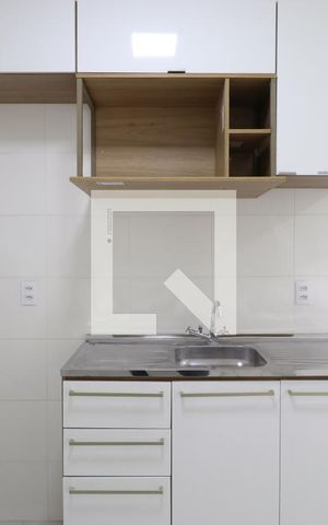 Apartamento para alugar com 29m², 1 quarto e sem vagaDetalhe da cozinha