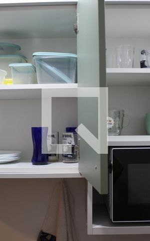 Studio para alugar com 23m², 1 quarto e sem vagaCozinha - Utensílios