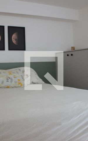 Studio para alugar com 23m², 1 quarto e sem vagaQuarto