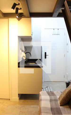Studio para alugar com 23m², 1 quarto e sem vagaSala