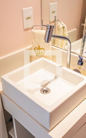Apartamento para alugar com 50m², 1 quarto e 1 vaga Apartamento para alugar com 50m², 1 quarto e 1 vagaLavabo
