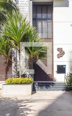 Apartamento para alugar com 50m², 1 quarto e 1 vagaFachada