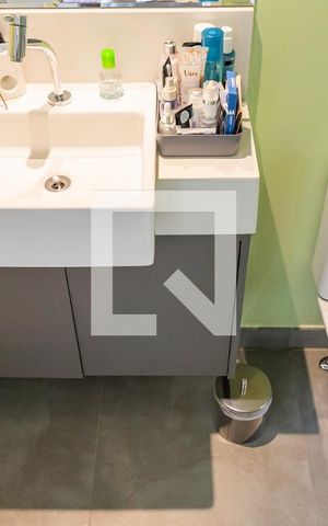 Apartamento para alugar com 50m², 1 quarto e 1 vaga Apartamento para alugar com 50m², 1 quarto e 1 vagaBanheiro da Suíte