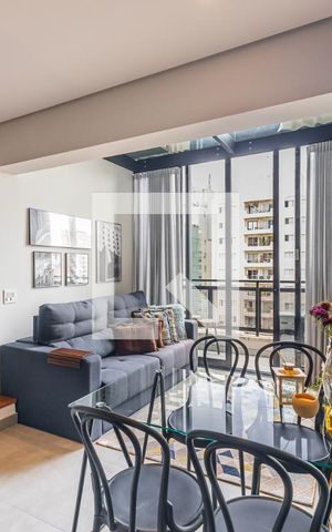 Apartamento para alugar com 50m², 1 quarto e 1 vaga Apartamento para alugar com 50m², 1 quarto e 1 vagaSala