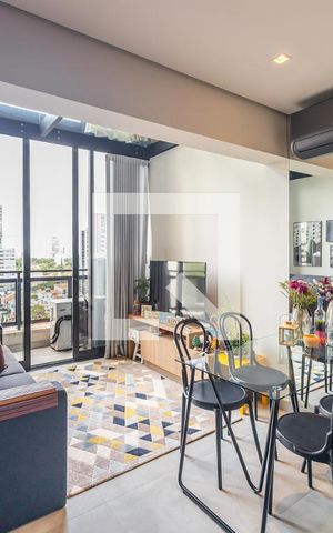 Apartamento para alugar com 50m², 1 quarto e 1 vaga Apartamento para alugar com 50m², 1 quarto e 1 vagaSala
