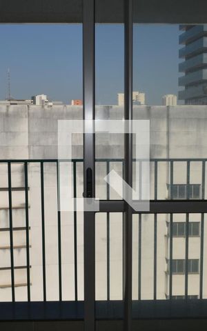 Studio à venda com 25m², 1 quarto e sem vagaVaranda