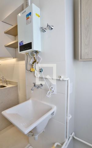 Apartamento à venda com 37m², 2 quartos e sem vaga Apartamento à venda com 37m², 2 quartos e sem vagaLavanderia