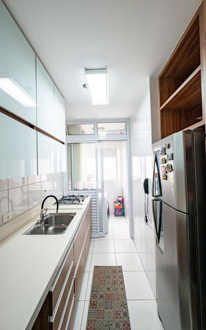 Apartamento à venda com 60m², 2 quartos e 1 vaga Apartamento à venda com 60m², 2 quartos e 1 vagaCozinha