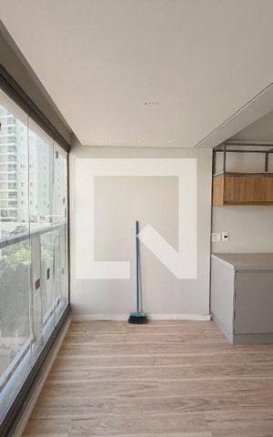Apartamento para alugar com 37m², 1 quarto e 1 vagaVaranda