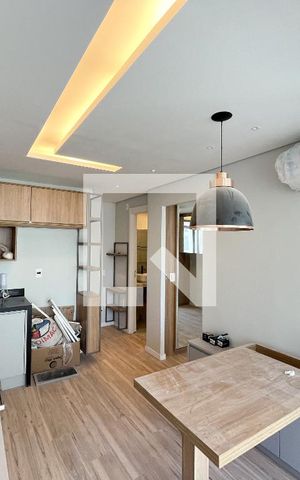 Apartamento para alugar com 37m², 1 quarto e 1 vagaSala/Cozinha