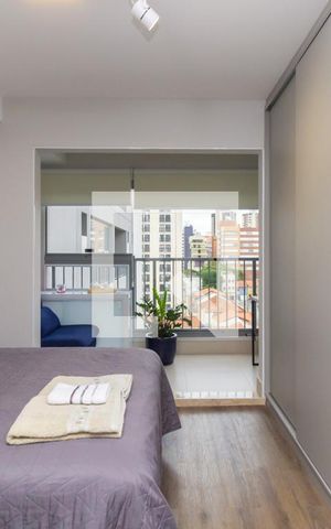 Studio para alugar com 25m², 1 quarto e sem vagaStudio 