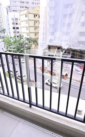 Apartamento para alugar com 44m², 1 quarto e 1 vaga Apartamento para alugar com 44m², 1 quarto e 1 vagavaranda