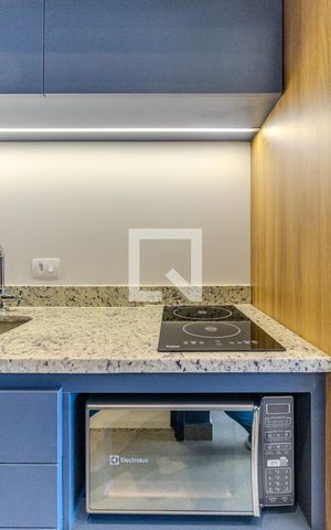 Studio à venda com 22m², 1 quarto e sem vagaCozinha