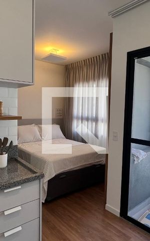 Studio para alugar com 23m², 1 quarto e sem vaga Studio para alugar com 23m², 1 quarto e sem vagaSala