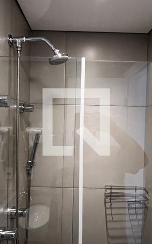 Studio para alugar com 23m², 1 quarto e sem vaga Studio para alugar com 23m², 1 quarto e sem vagaBanheiro da Suíte