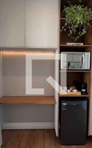 Studio para alugar com 23m², 1 quarto e sem vaga Studio para alugar com 23m², 1 quarto e sem vagaSala