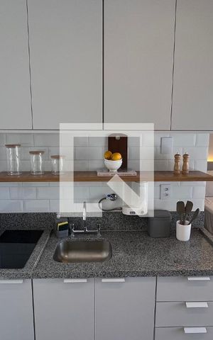 Studio para alugar com 23m², 1 quarto e sem vaga Studio para alugar com 23m², 1 quarto e sem vagaCozinha