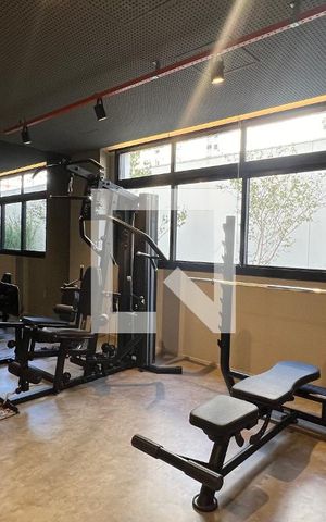 Studio para alugar com 23m², 1 quarto e sem vaga Studio para alugar com 23m², 1 quarto e sem vagaAcademia