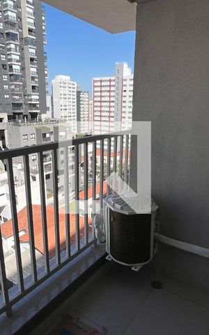 Studio para alugar com 23m², 1 quarto e sem vaga Studio para alugar com 23m², 1 quarto e sem vagaSacada