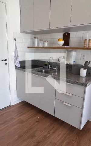 Studio para alugar com 23m², 1 quarto e sem vaga Studio para alugar com 23m², 1 quarto e sem vagaCozinha