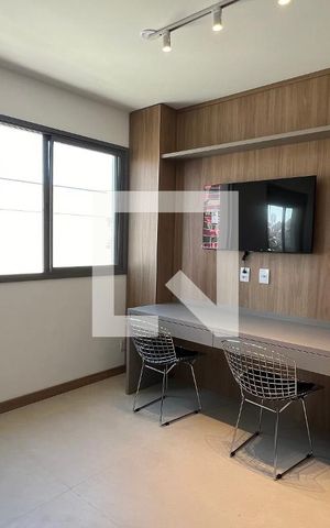 Studio à venda com 25m², 1 quarto e sem vaga Studio à venda com 25m², 1 quarto e sem vagaSala
