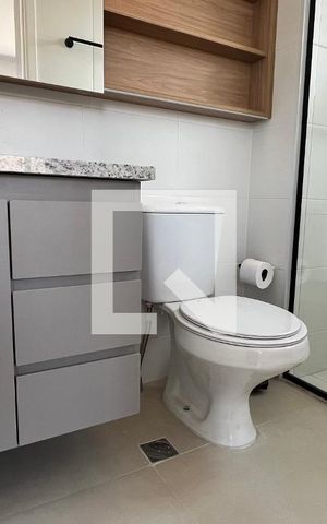 Studio à venda com 25m², 1 quarto e sem vaga Studio à venda com 25m², 1 quarto e sem vagaBanheiro