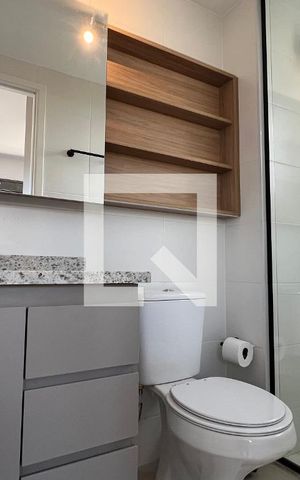 Studio à venda com 25m², 1 quarto e sem vaga Studio à venda com 25m², 1 quarto e sem vagaBanheiro
