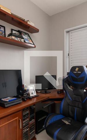 Apartamento à venda com 83m², 3 quartos e 2 vagasQuarto 3