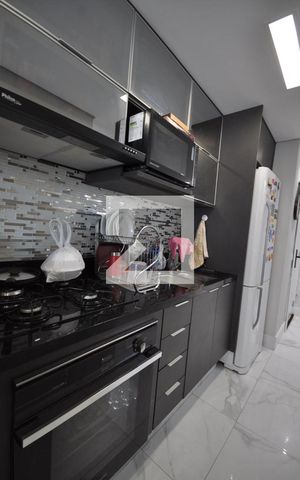 Apartamento à venda com 80m², 3 quartos e 2 vagasCozinha