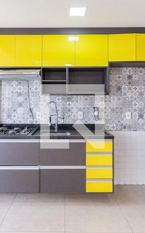 Apartamento à venda com 34m², 1 quarto e 1 vagaCozinha e área de serviço