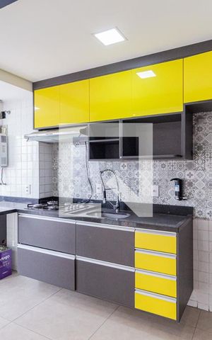 Apartamento à venda com 34m², 1 quarto e 1 vagaCozinha e área de serviço