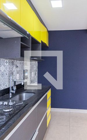 Apartamento à venda com 34m², 1 quarto e 1 vagaCozinha e área de serviço