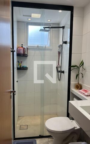 Apartamento à venda com 43m², 2 quartos e 1 vaga Apartamento à venda com 43m², 2 quartos e 1 vagaBanheiro