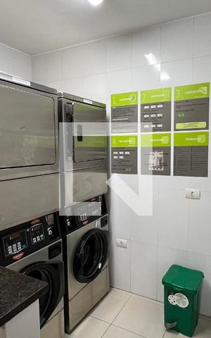 Studio para alugar com 33m², 1 quarto e sem vaga Studio para alugar com 33m², 1 quarto e sem vagaLavanderia